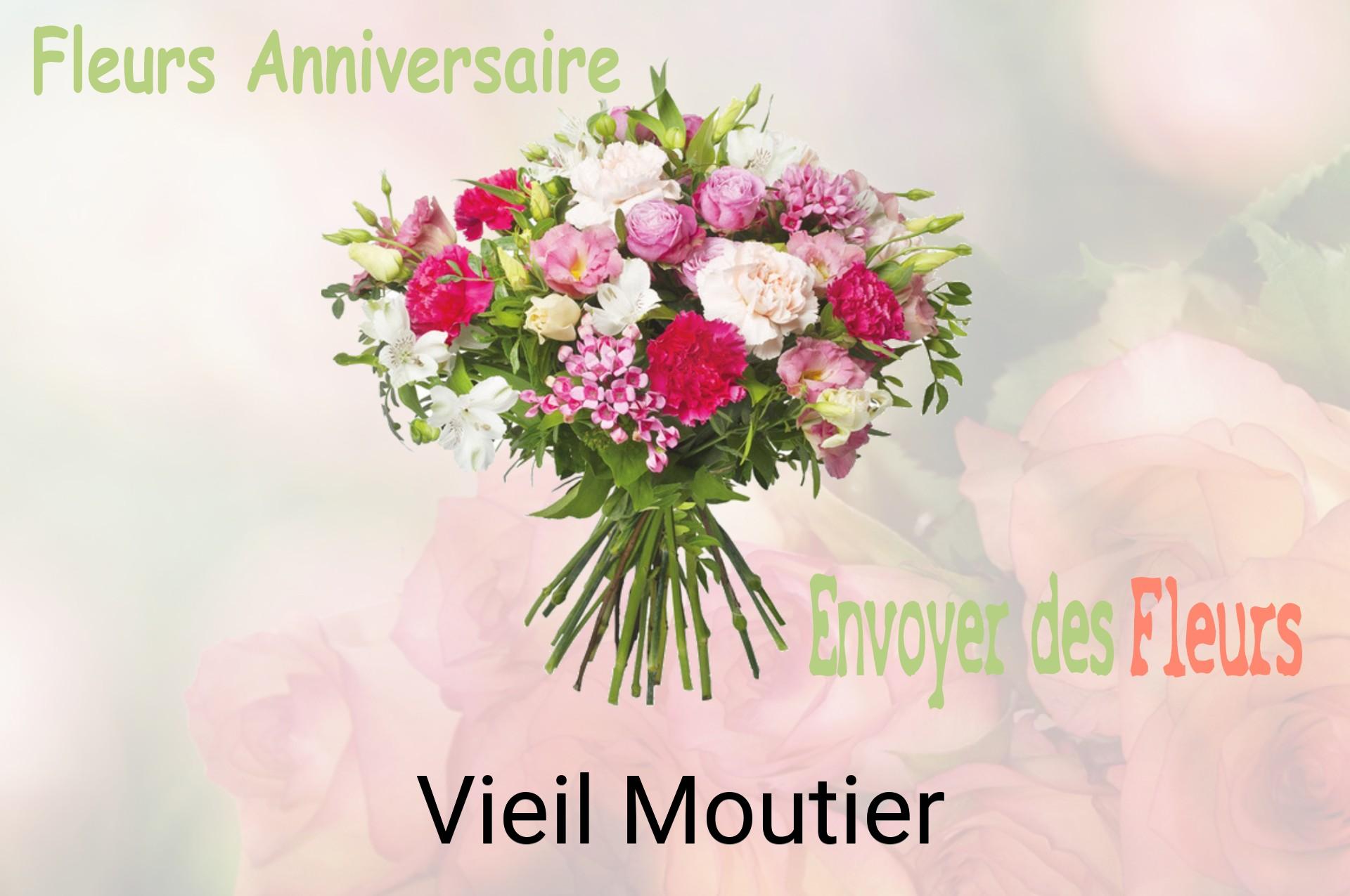Bouquet de fleurs d’anniversaire livré à Vieil-Moutier